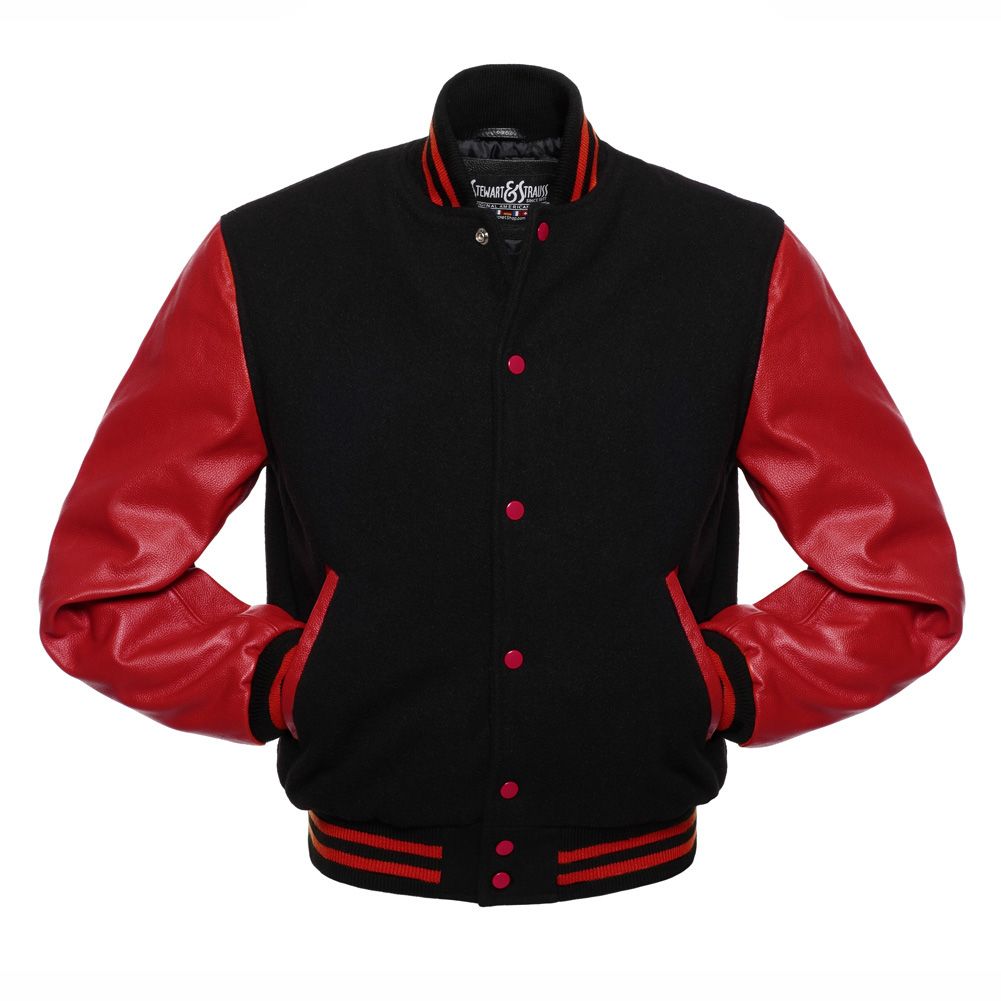 Jacketshop Jacket Black Red