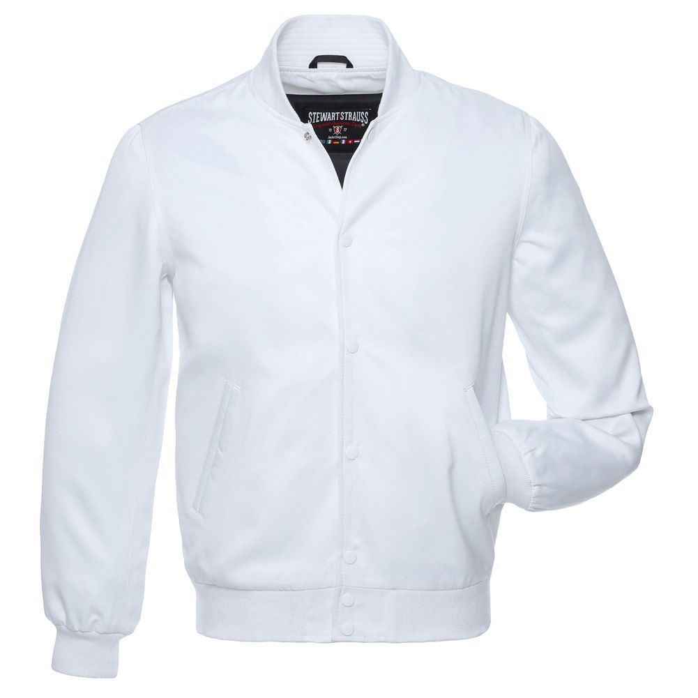 Jacketshop Jacket All White Satin Jacket