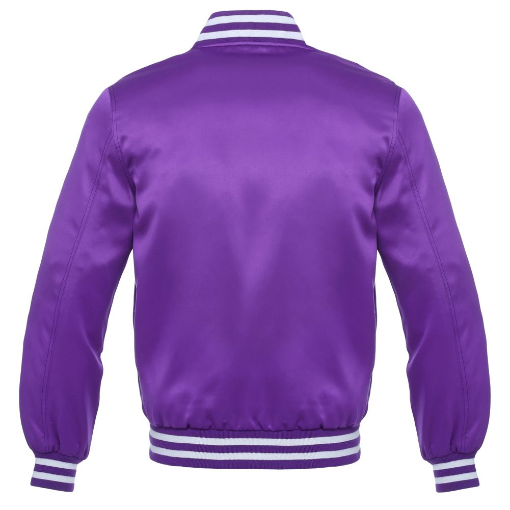 Jacketshop Jacket Purple Satin Jacket