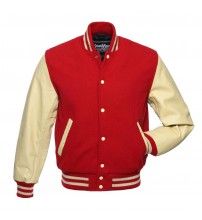 Jacketshop In Stock Wool Leather Classic Jackets
