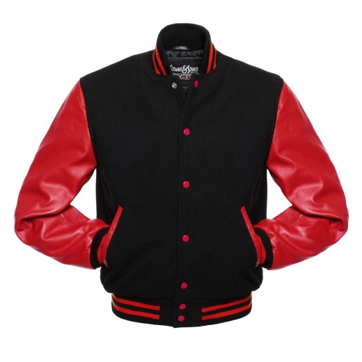 Jacketshop Jacket Black Red