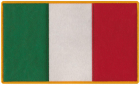 Italy Italian Flag Patch