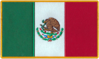 Mexico Mexican Flag Patch