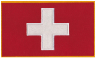 Switzerland Swiss Flag Patch