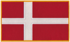 Denmark Danish Flag Patch