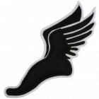 PS113 BLACK TRACK FOOT PATCH