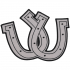 PA316 HORSESHOES PATCH