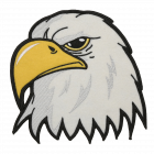 PA321 EAGLE HEAD PATCH