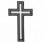 PM439 CHRISTIAN CROSS PATCH