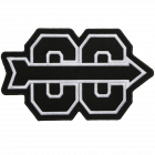 PS148 CROSS COUNTRY PATCH BLACK