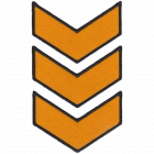 PA306-3 CHEVRON PATCH
