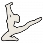 PS127 Gymnast Female White Patch