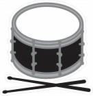 PA327 SNARE DRUM SHORT