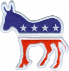PA345 DEMOCRATIC PARTY PATCH