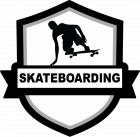BP604 Skateboarding Badge