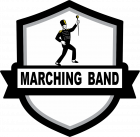 BP514 Marching Band Badge