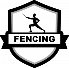 BP555 Fencing Badge