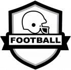 BP560 Football Helmet Badge