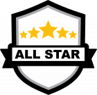 BP598 All-Star Badge
