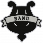 PA312 LYRE BAND PATCH