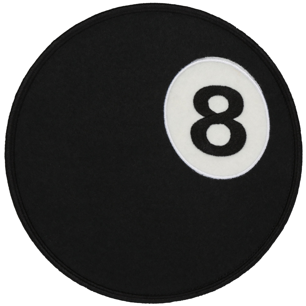 Jacketshop Patch Eight Ball Patches