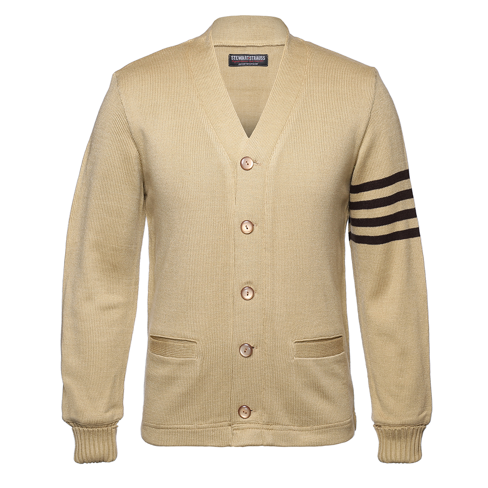 Jacketshop Sweater Tan Brown
